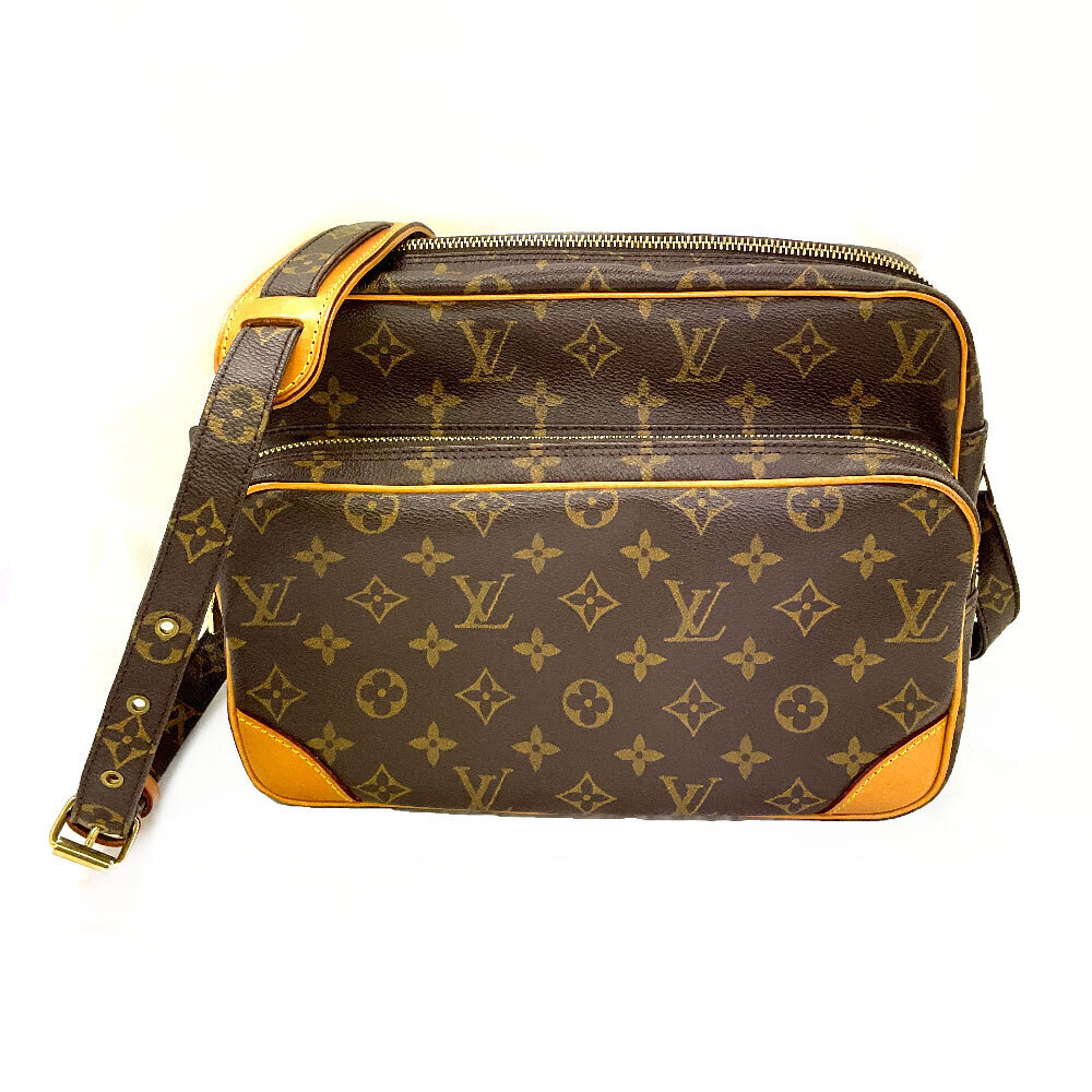 Louis Vuitton Nile Monogram Brown Shoulder Bag Handbag